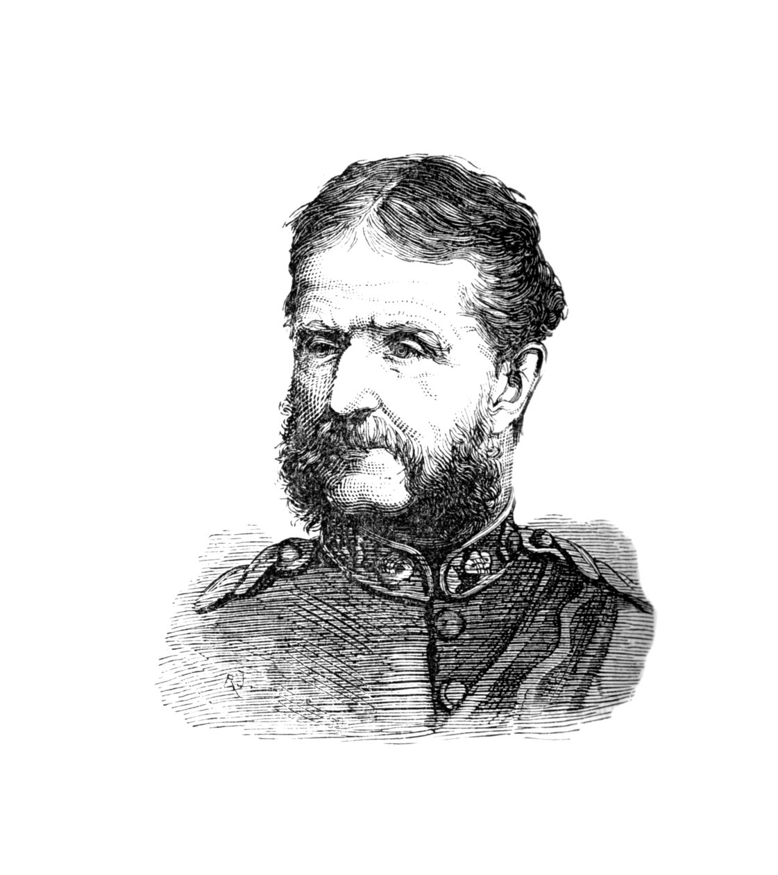 Nugent ezredes, a királyi mérnökök parancsnoka, 1882 alkotó: Unbekannt
