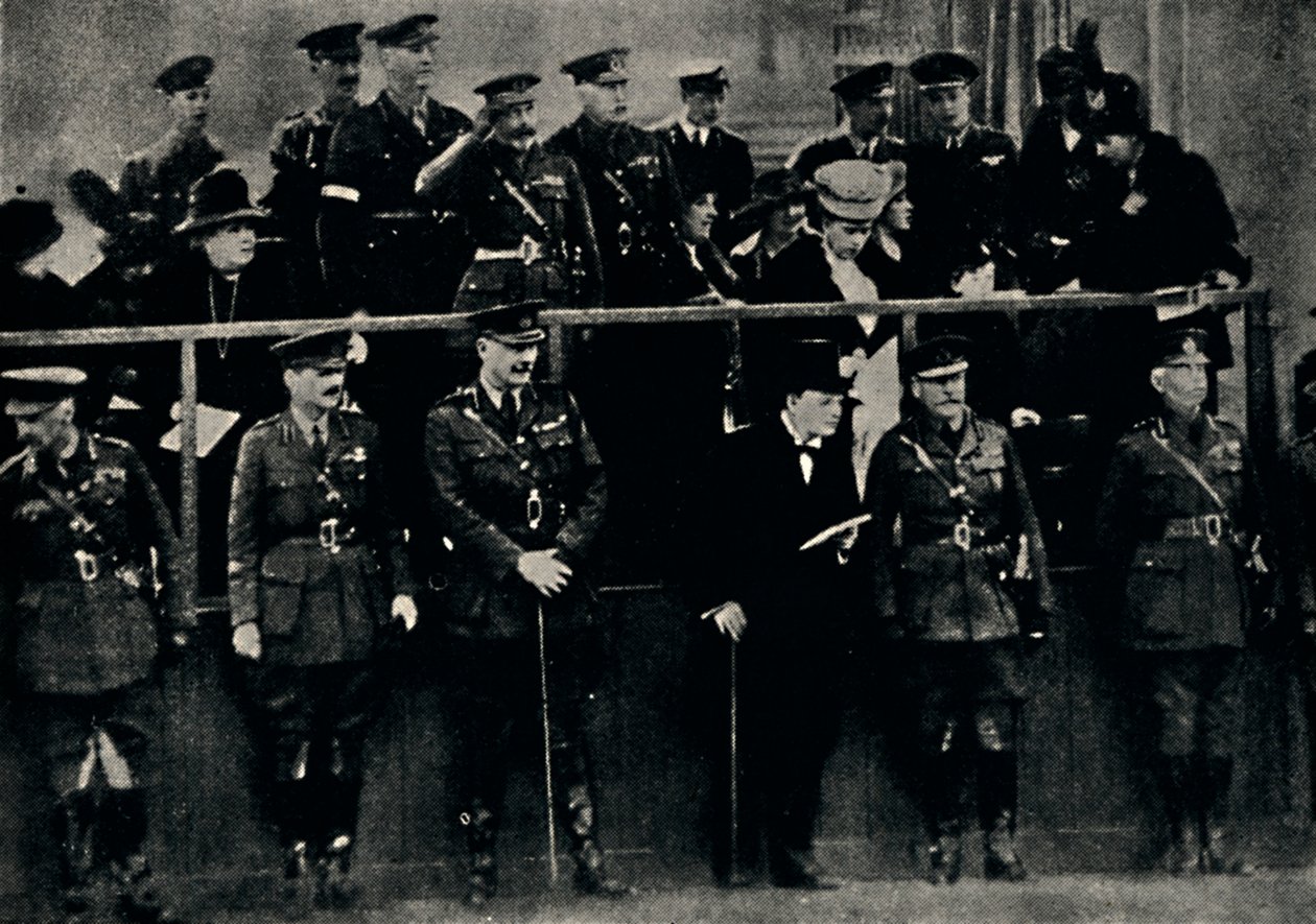 Gyarmati csapatok vonulnak át Londonon, 1919, 1945. alkotó: Unbekannt