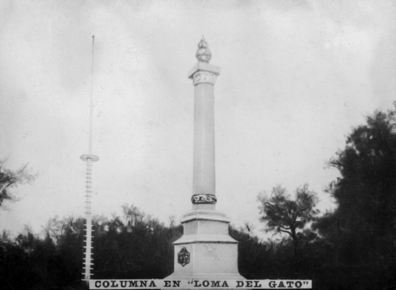 Loma del Gato oszlopa, 1896, 1920-as évek alkotó: Unbekannt