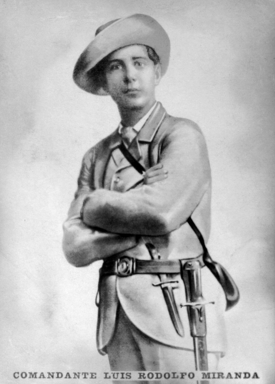 Luis Rodolfo Miranda parancsnok, a Kubai Felszabadító Hadsereg parancsnoka, 1910 alkotó: Unbekannt