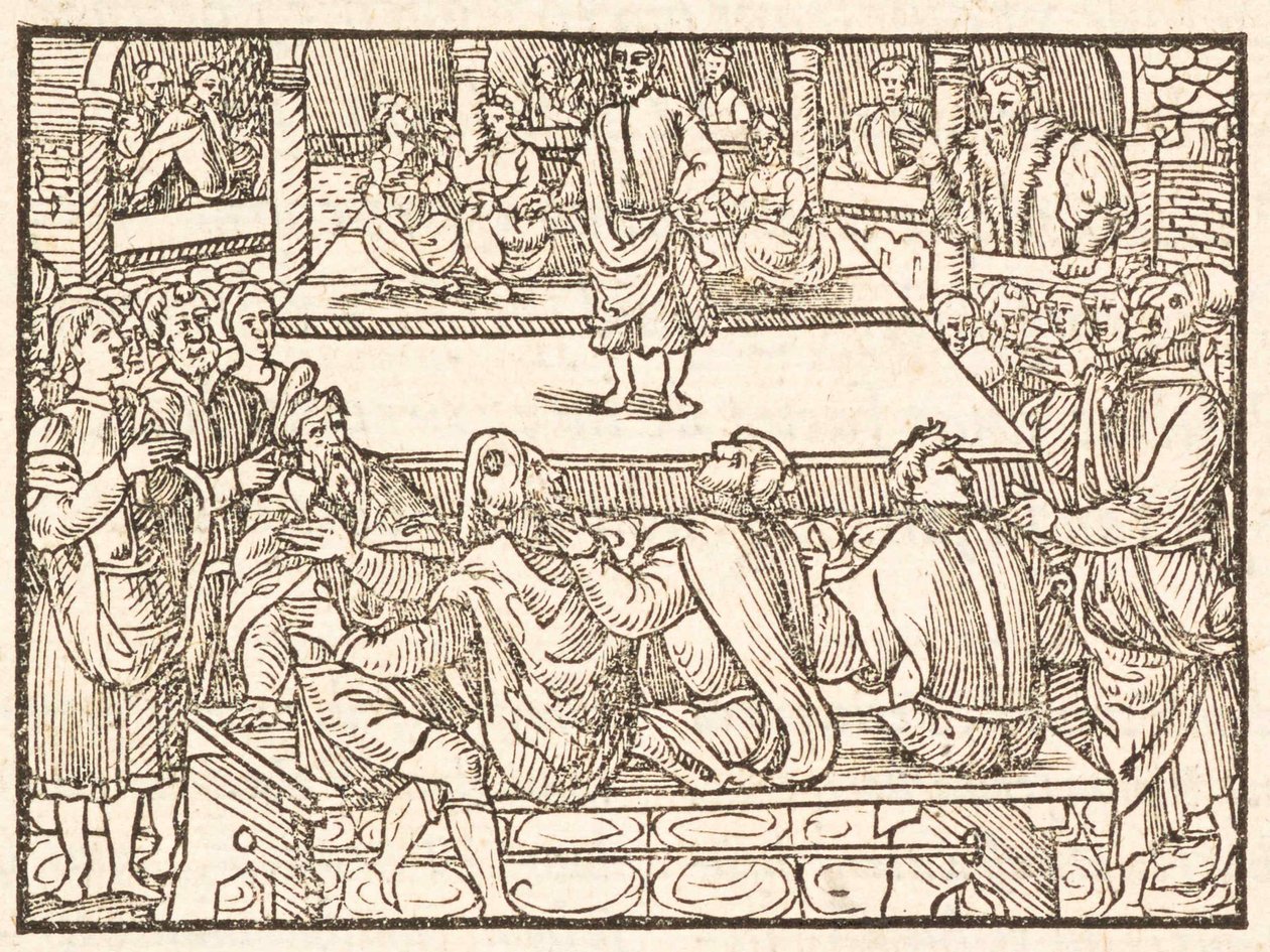 Jean de Roigny Terence-vígjátékai, 1552. alkotó: Unbekannt