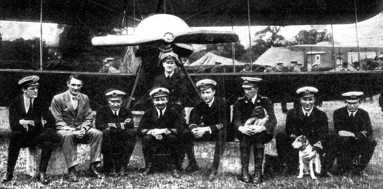 Samson parancsnok, Királyi Haditengerészet Repülő Hadtest, Első világháború, 1914 alkotó: Unbekannt