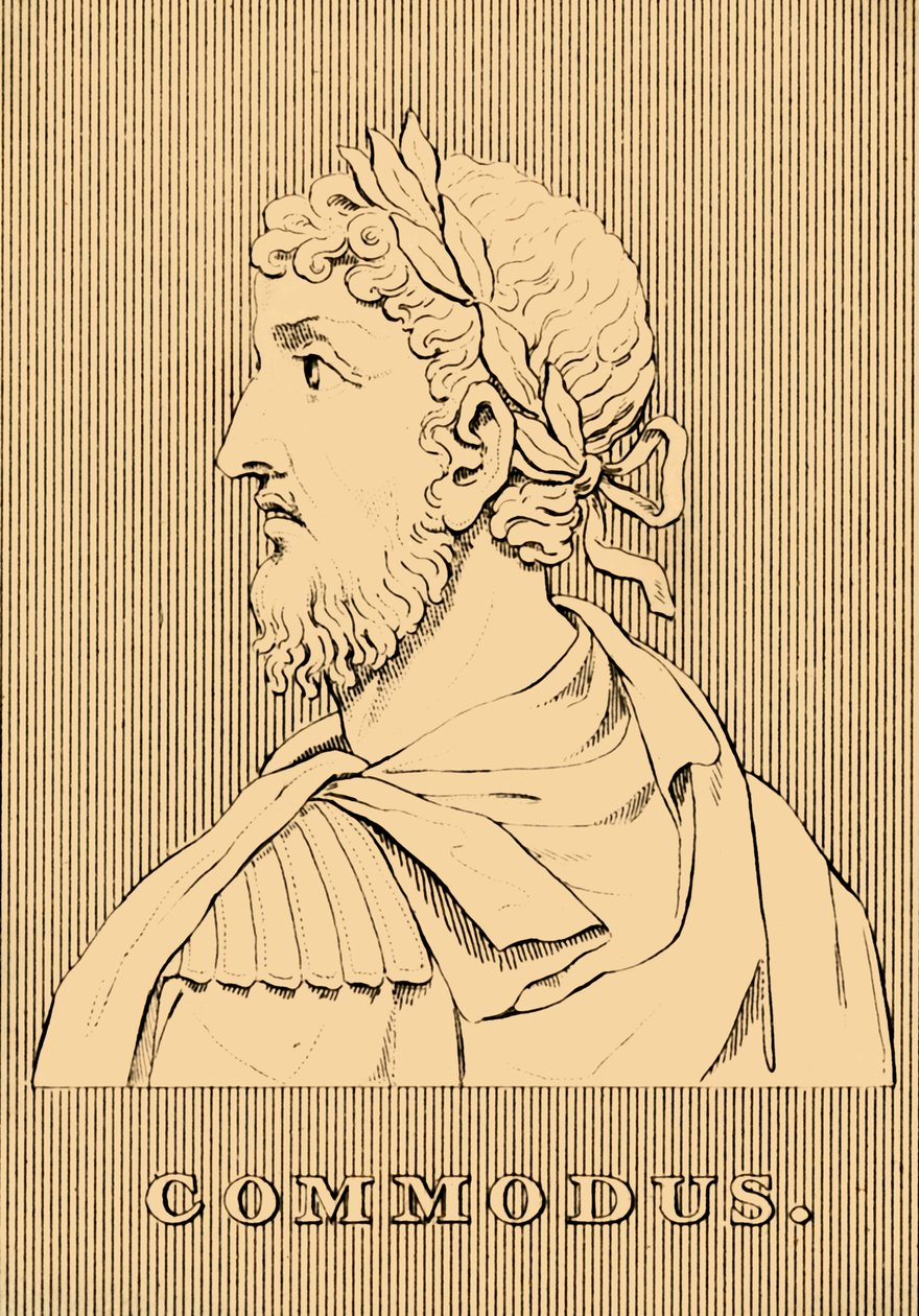 Commodus, i.sz. 161-192, 1830 alkotó: Unbekannt