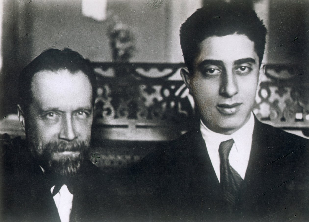 Nyikolaj Myaskovsky és Aram Hacsaturjan zeneszerzők, 1933 alkotó: Unbekannt