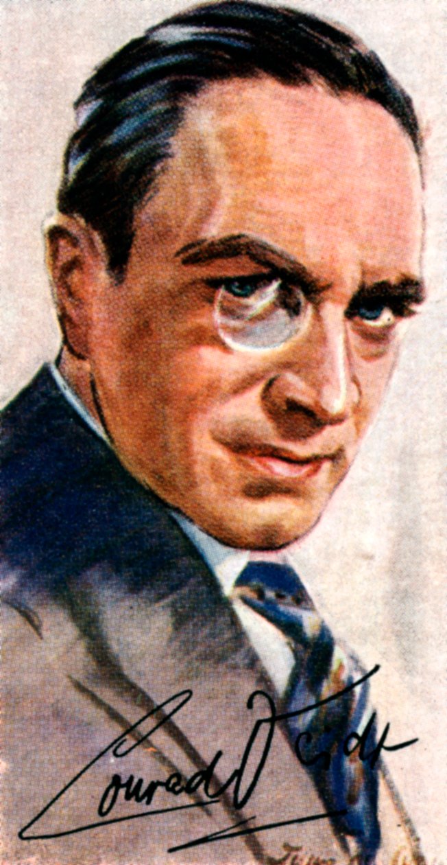 Conrad Veidt, 1893-1943, német színész, XX alkotó: Unbekannt