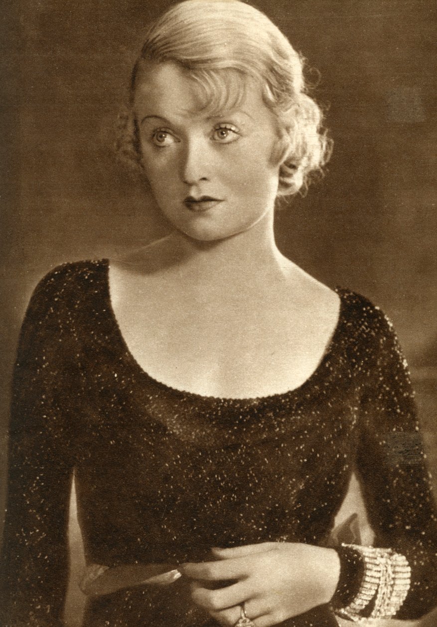 Constance Bennett amerikai színésznő, 1933 alkotó: Unbekannt