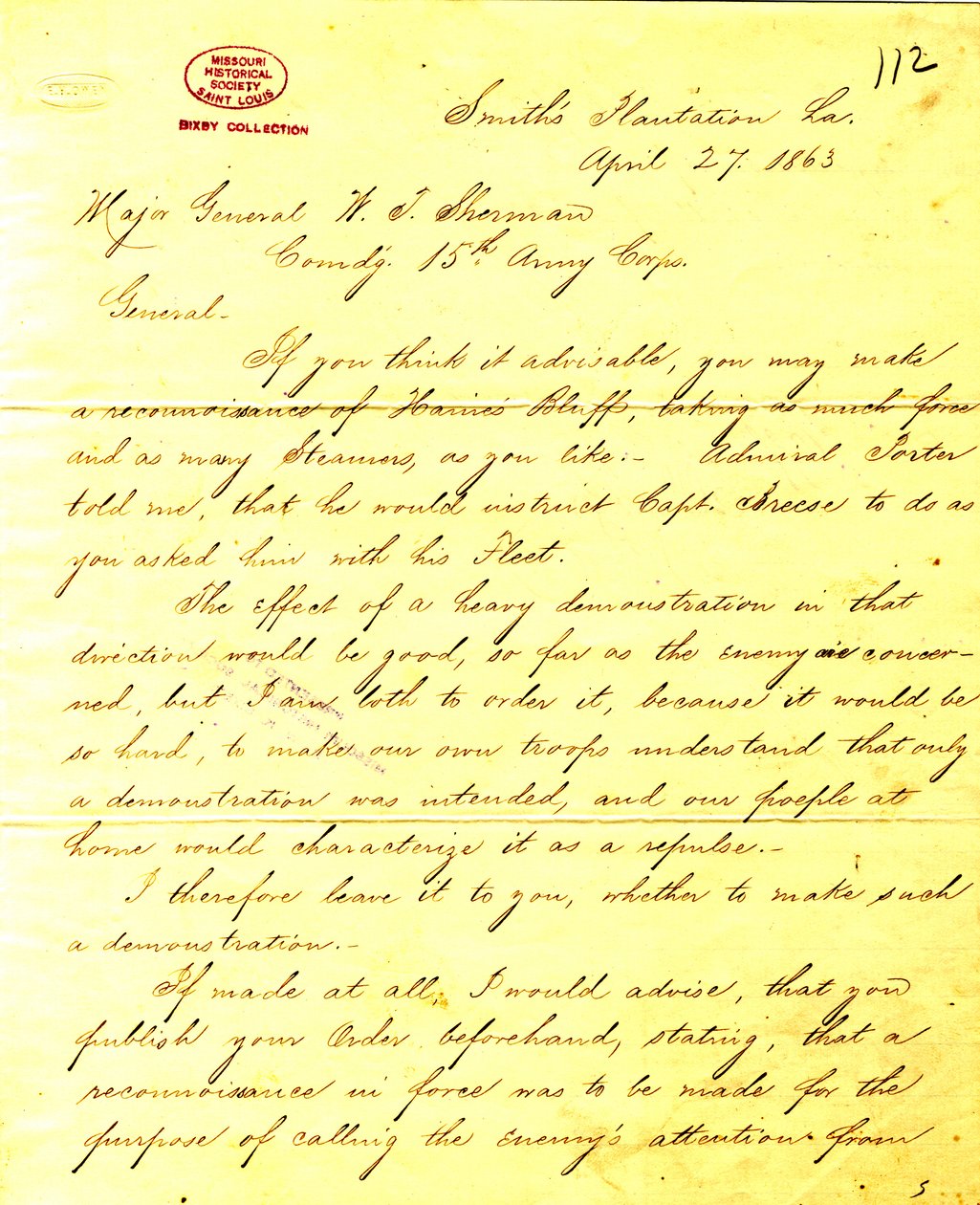 U. S. Grant, Smith