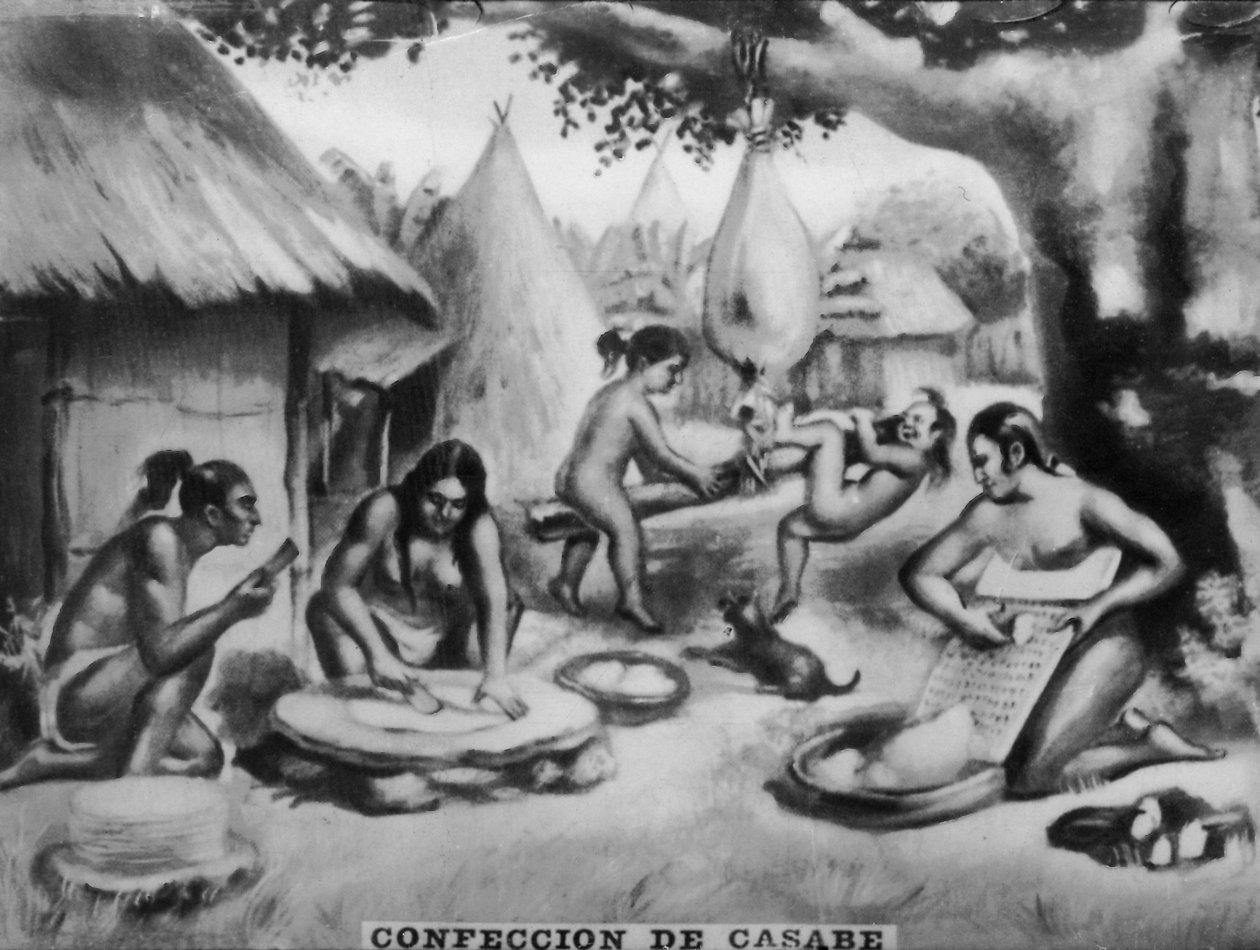 Casabe főzése, 1920-as évek alkotó: Unbekannt