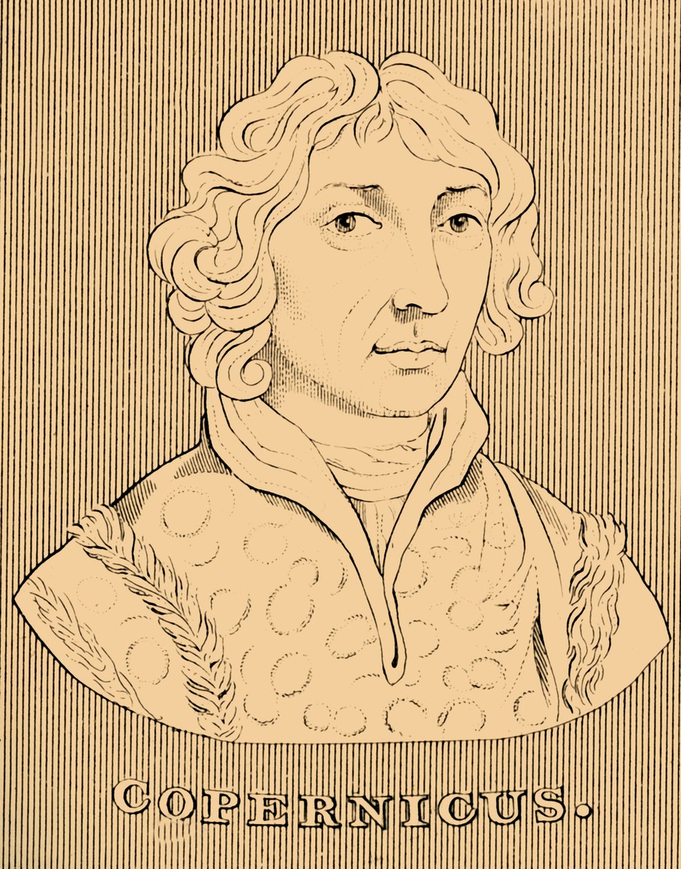 Kopernikusz, 1473-1543, 1830. alkotó: Unbekannt