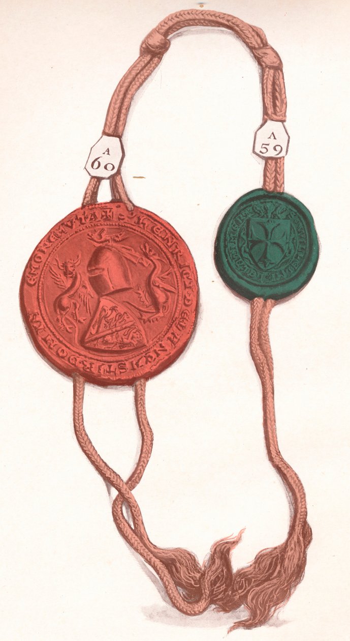 Cord V. Henry, Lancaster és Leicester grófja és William le Latimer, Corby ura, 1904 alkotó: Unbekannt