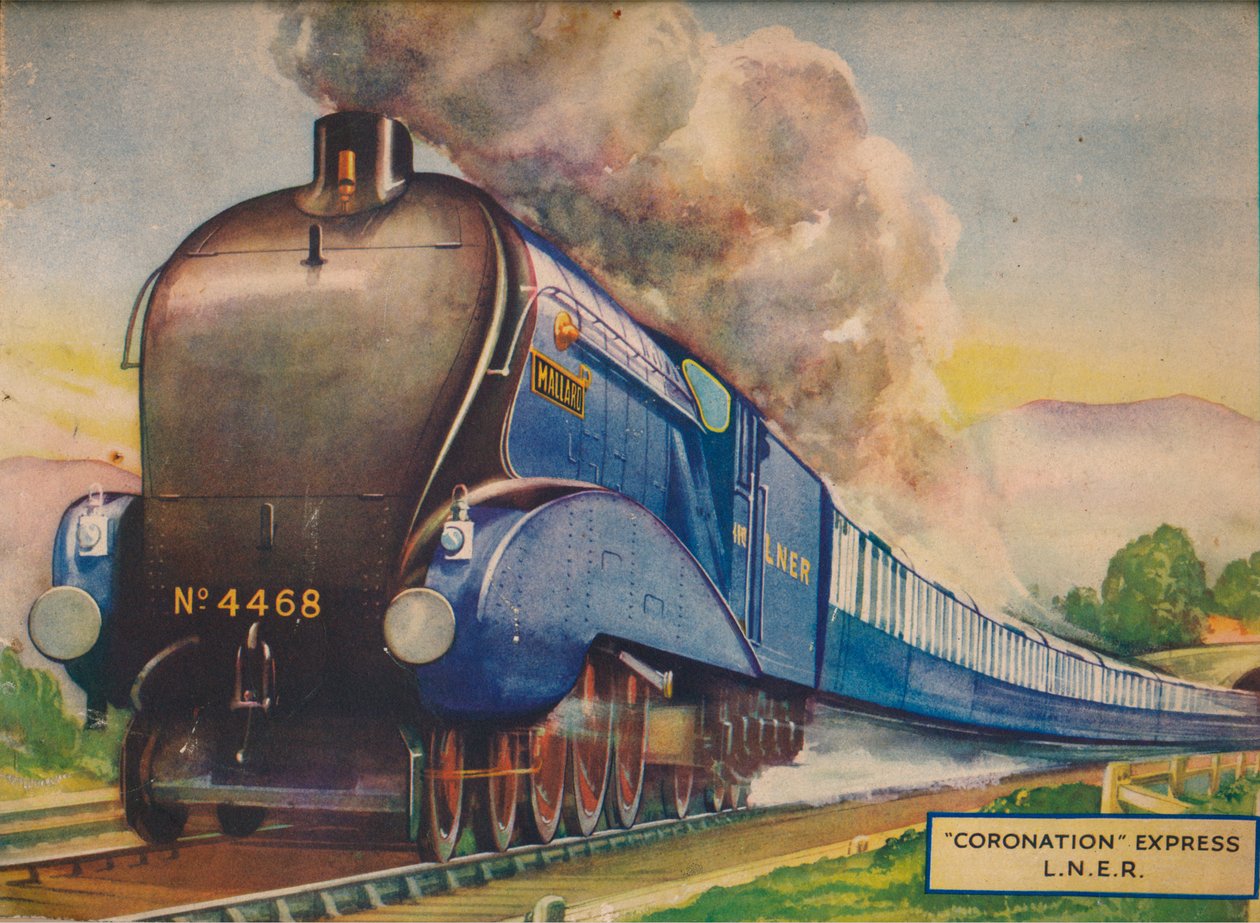 Coronation Express L.N.E.R., 1940 alkotó: Unbekannt