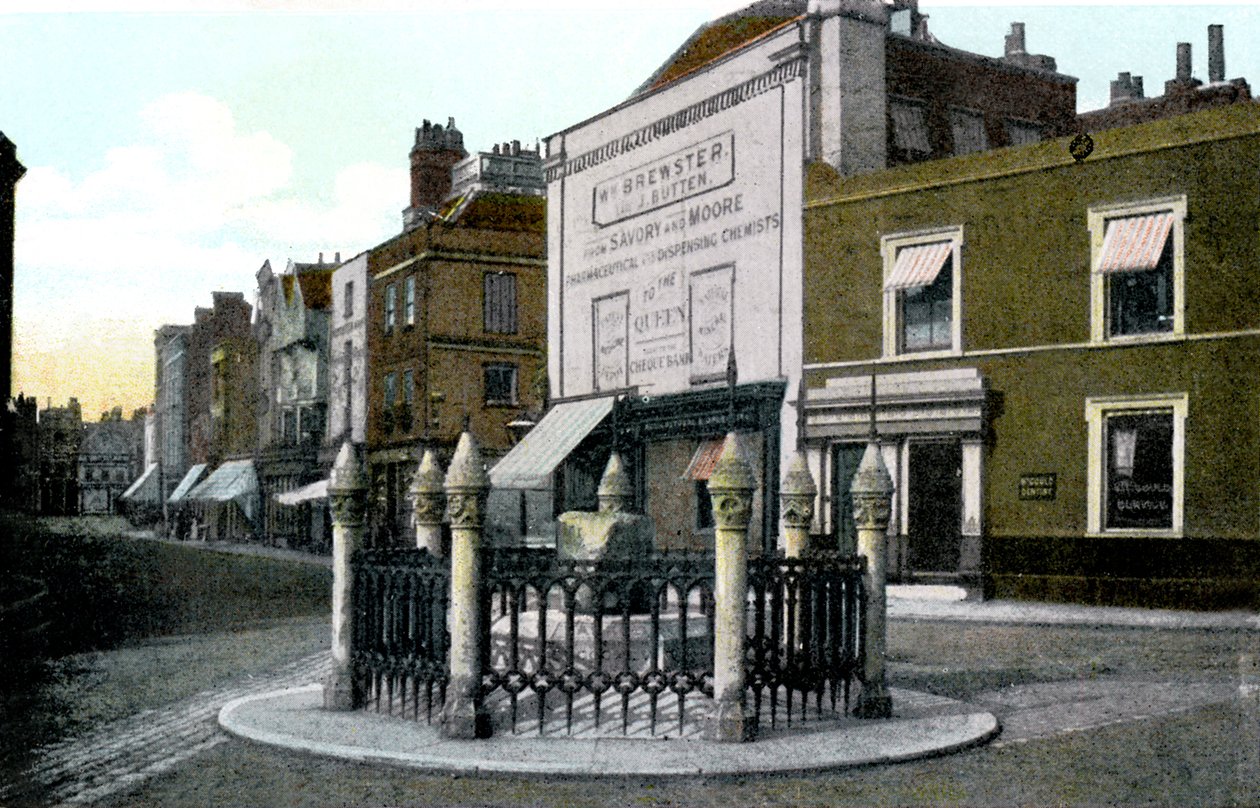 Coronation Stone, Kingston upon Thames, London, XX. század alkotó: Unbekannt