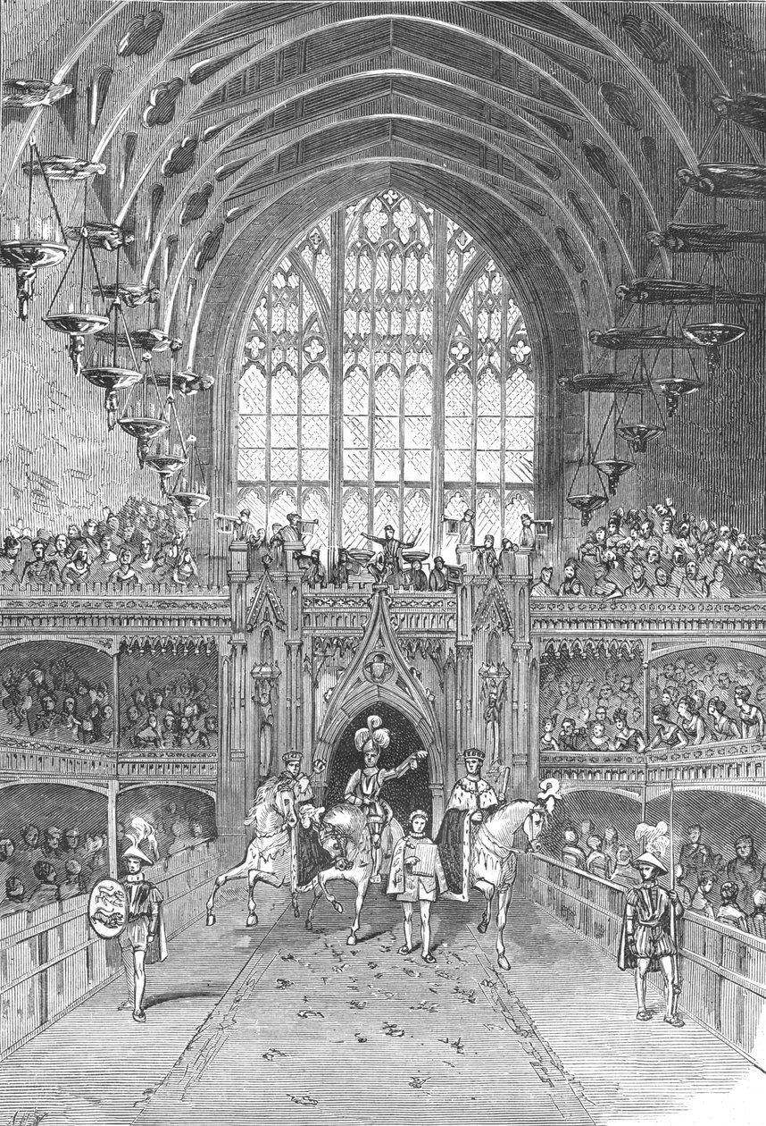 IV. György koronázása a Westminster Hallban, 1897. alkotó: Unbekannt