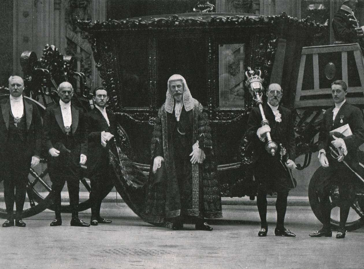 V. György király és Mária királyné koronázása, London, 1911. alkotó: Unbekannt