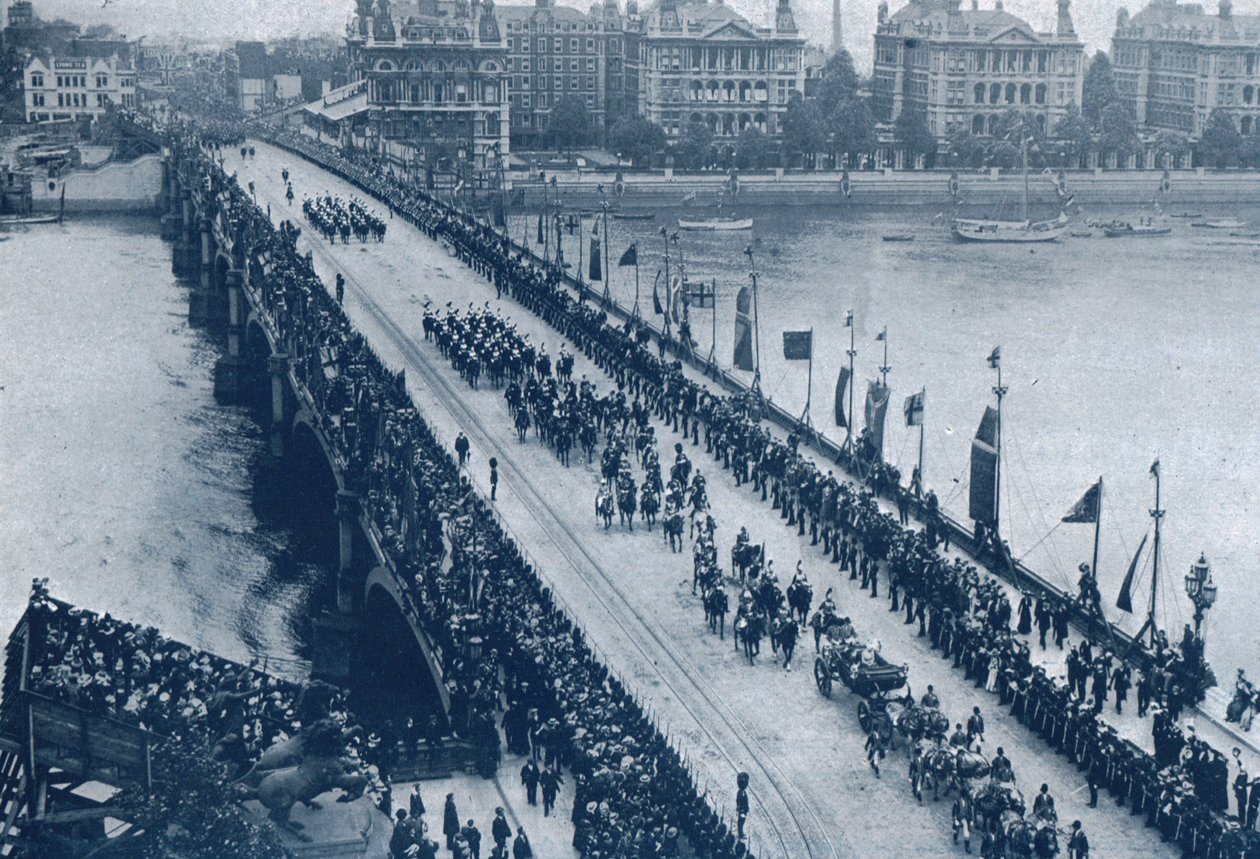 V. György király és Mária királyné koronázása, London, 1911. alkotó: Unbekannt