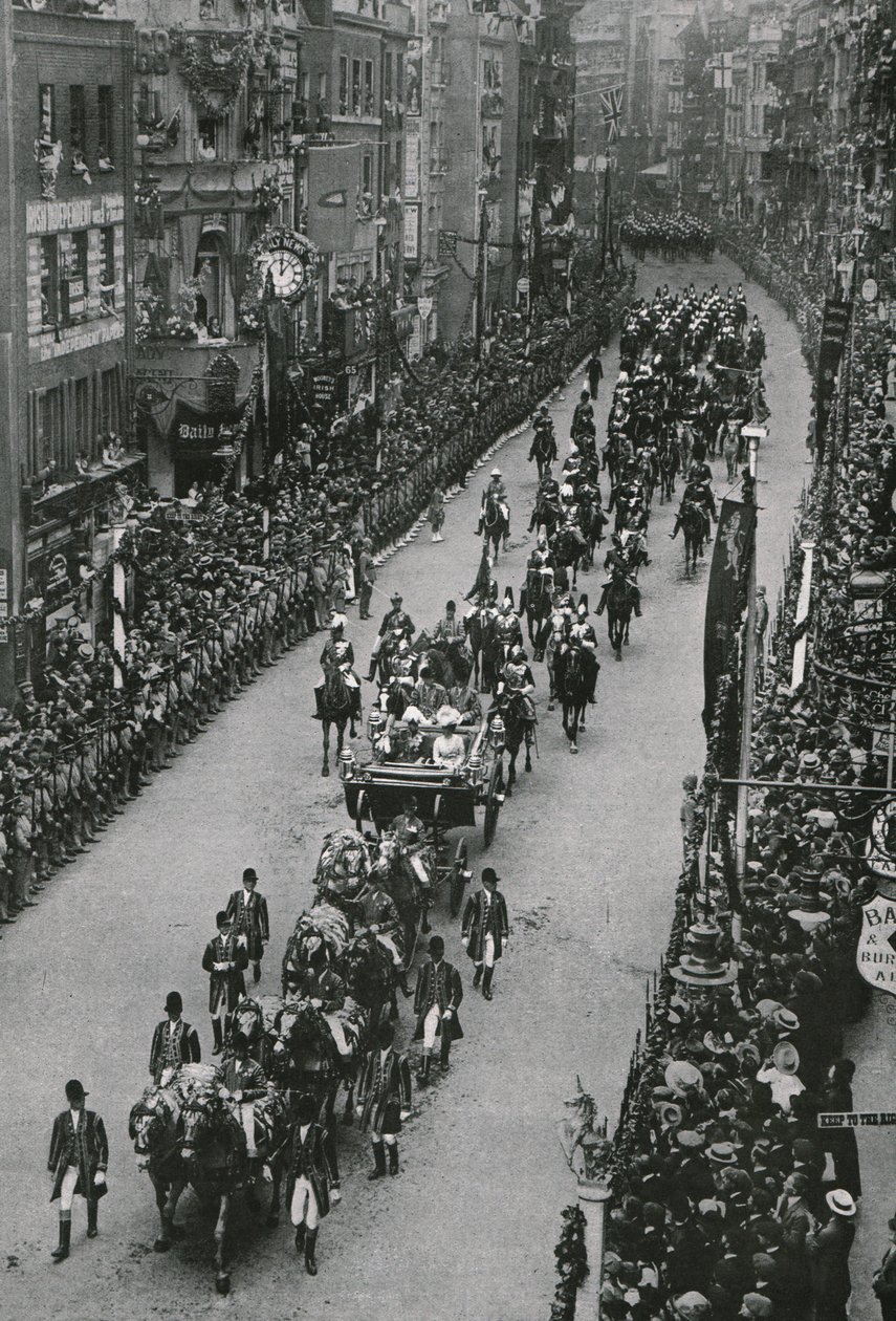 V. György király és Mária királyné koronázása, London, 1911. alkotó: Unbekannt