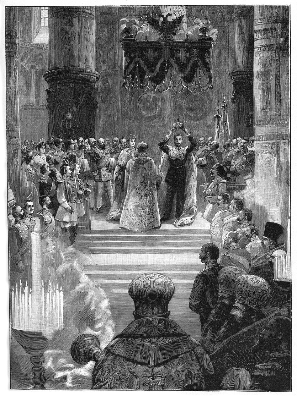 Miklós cár megkoronázása, 1896. május 26., 1900 alkotó: Unbekannt