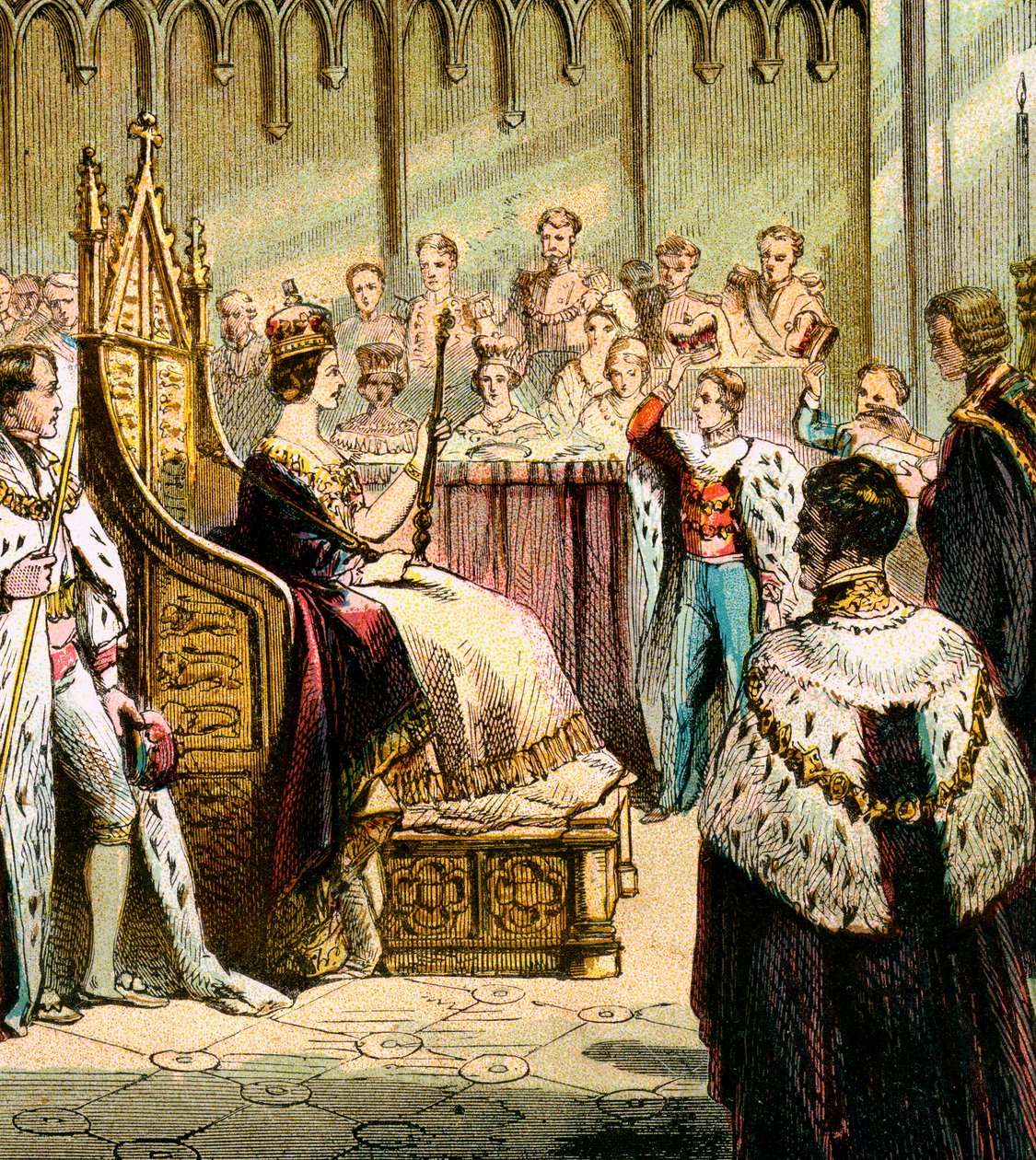 Victoria koronázása, 1837, 1850-es évek alkotó: Unbekannt