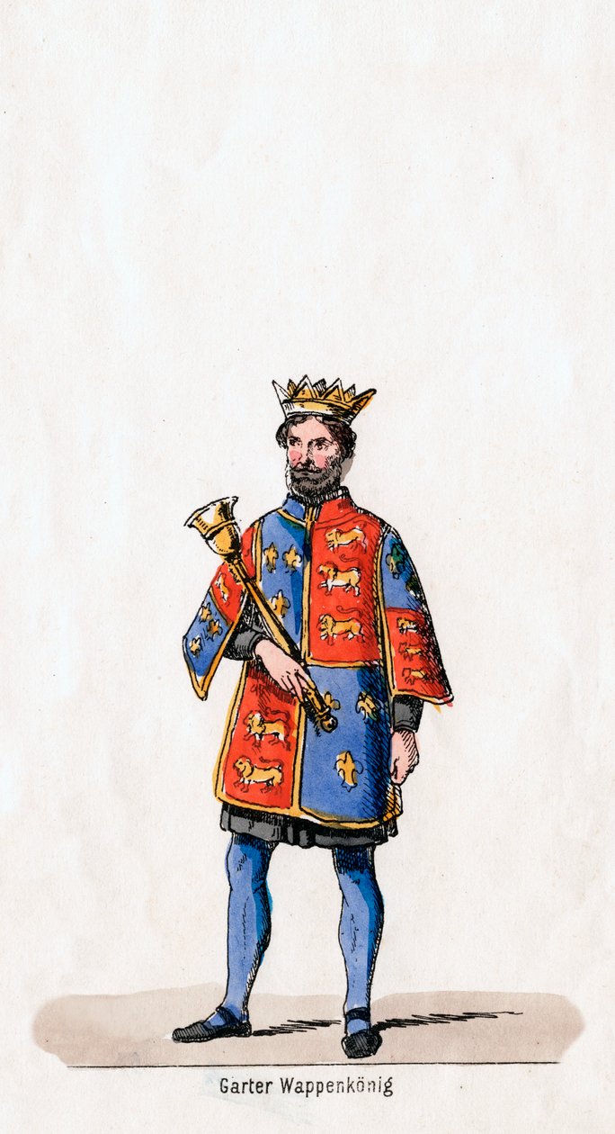 Jelmezterv Shakespeare VIII. Henrik drámájához, XIX alkotó: Unbekannt