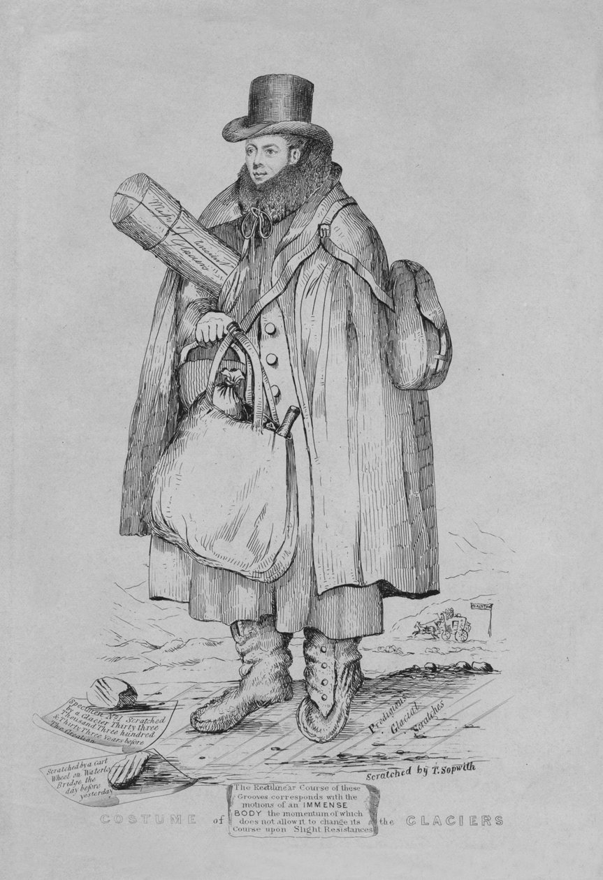 A gleccserek jelmeze, 1875. alkotó: Unbekannt