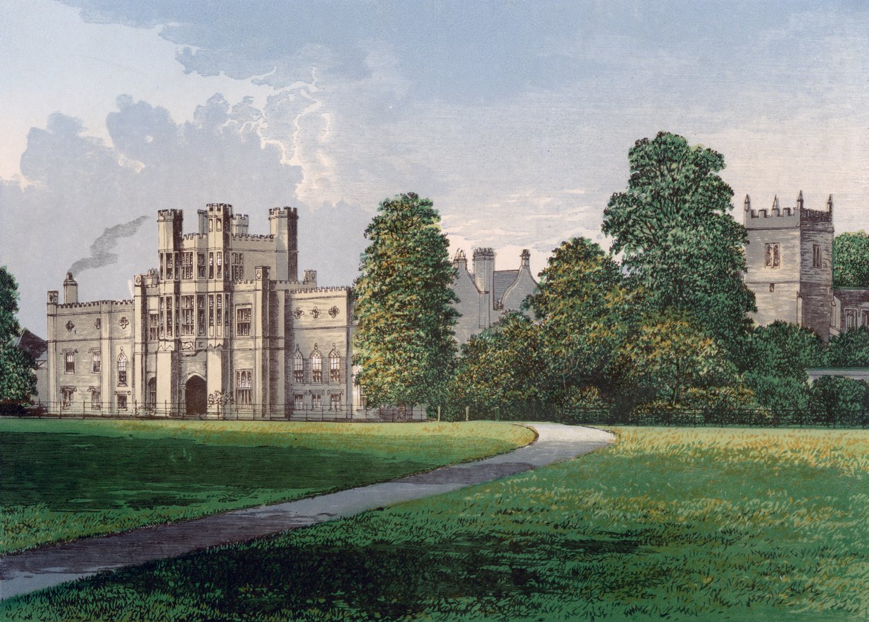 Coughton Court, Warwickshire, 19. század vége alkotó: Unbekannt