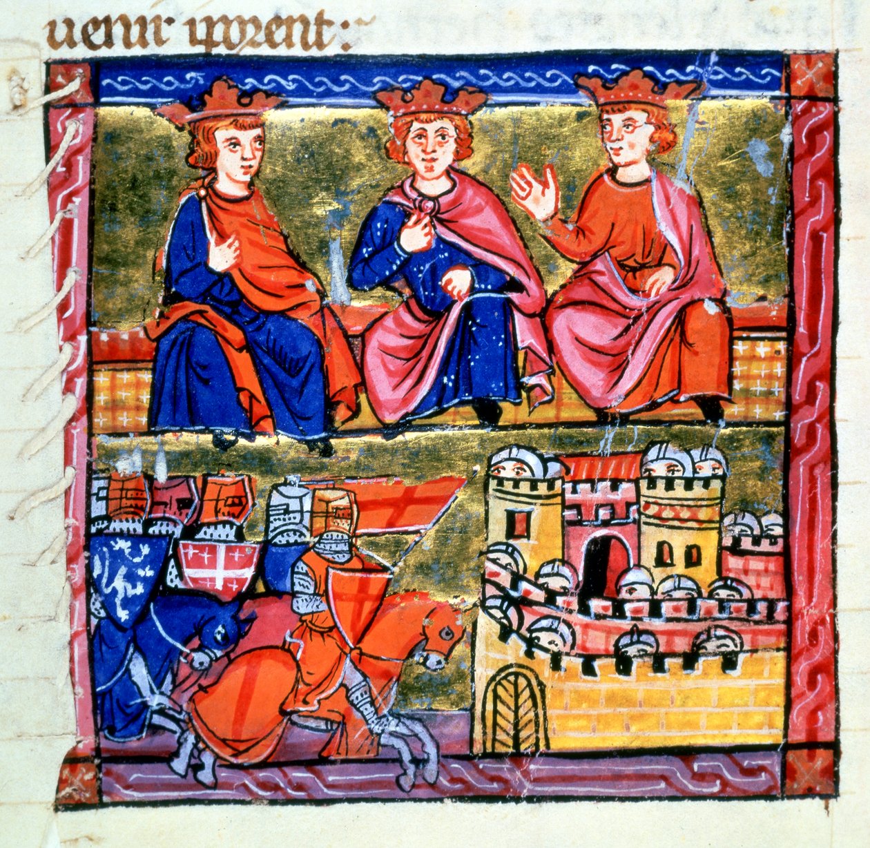 Acre Tanácsa és Damaszkusz ostroma, 1147-1148, 12. század vége alkotó: Unbekannt