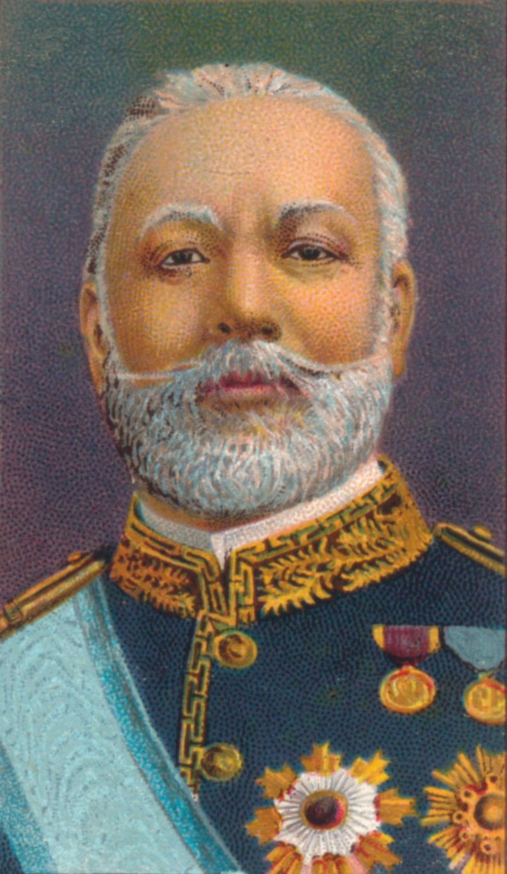 Hayashi Tadasu gróf, 1850-1913, karrierdiplomata és kabinetminiszter a Meiji-kor Japánban, 1906 alkotó: Unbekannt