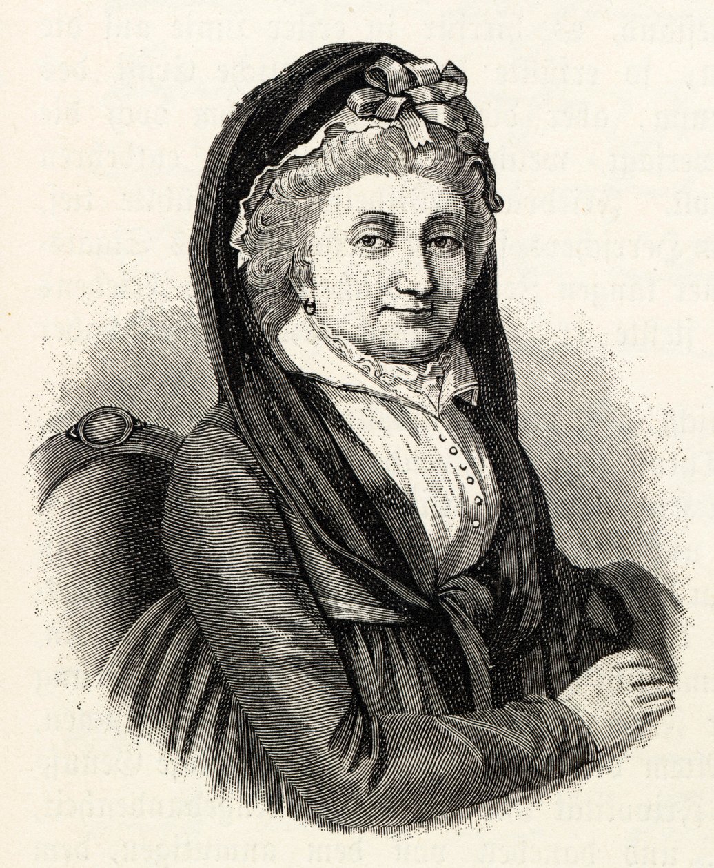 Sophie Marie von Voss grófnő 1729-1814. alkotó: Unbekannt