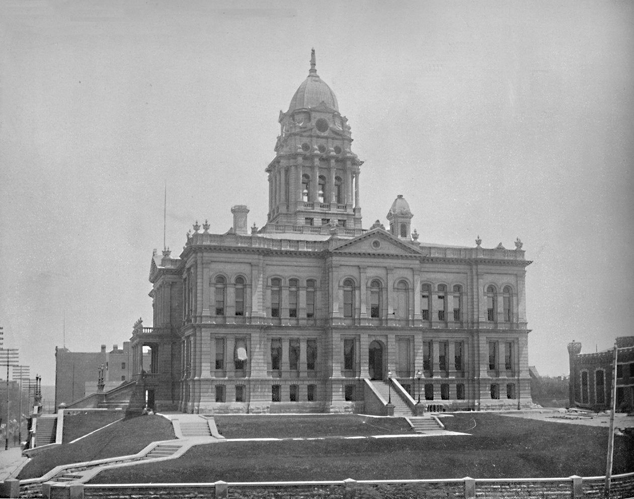 Court House, Omaha, Nebraska, 1897. alkotó: Unbekannt