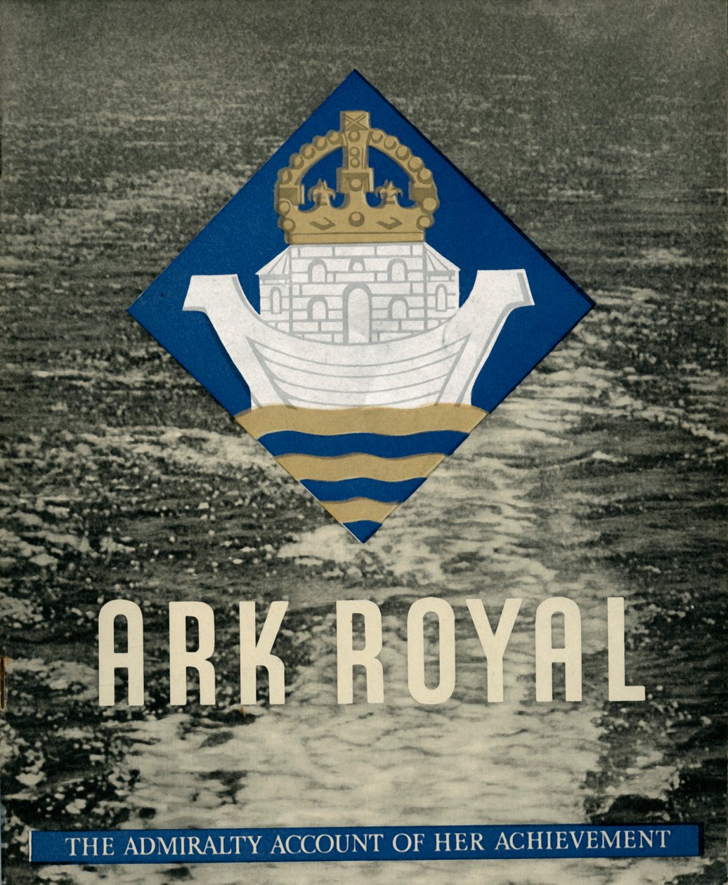 A HMS Ark Royalról szóló füzet borítója, 1942. alkotó: Unbekannt