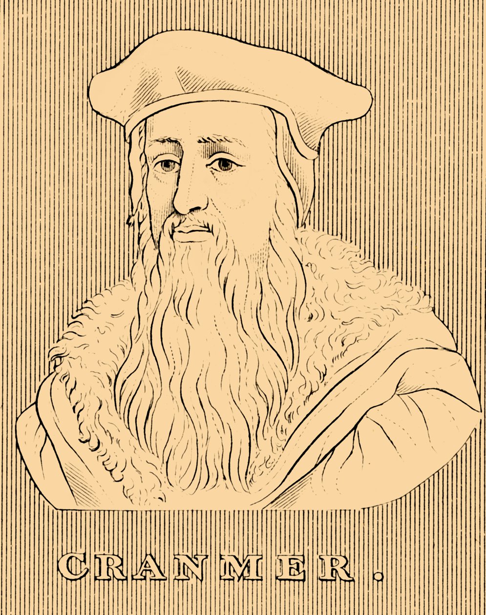 Cranmer, 1489-1556, 1830. alkotó: Unbekannt