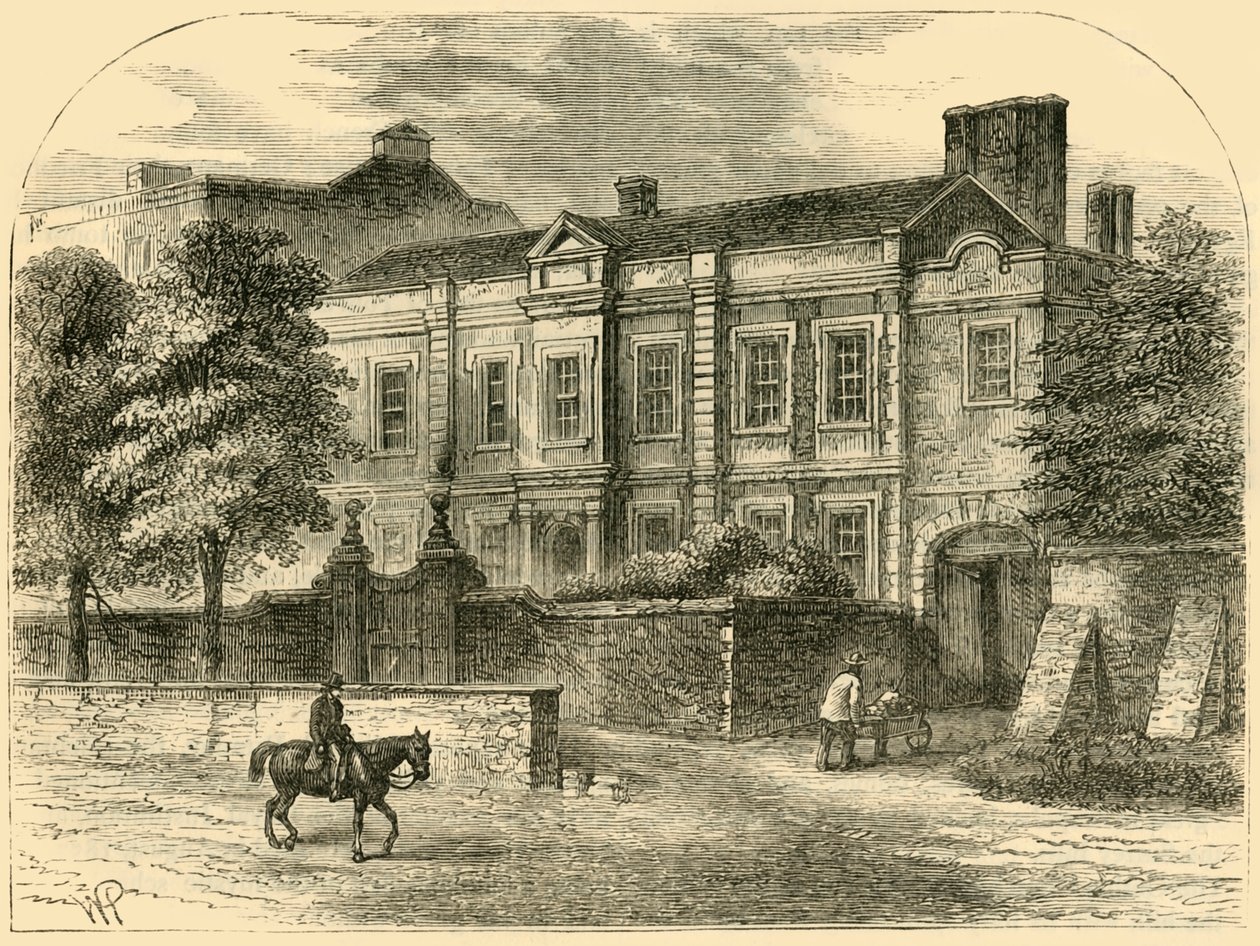 Cromwell House, Highgate, 1876. alkotó: Unbekannt
