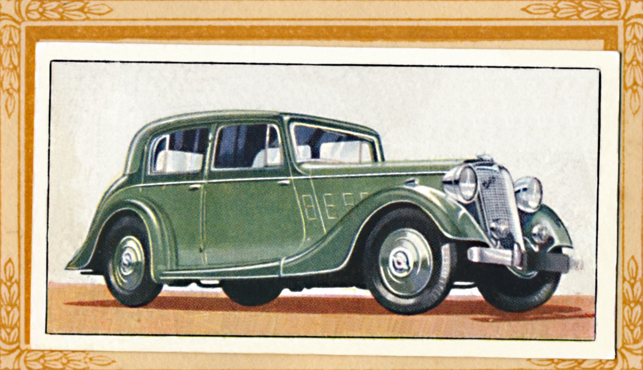 Crossley 10 Regis Saloon, 1936 alkotó: Unbekannt