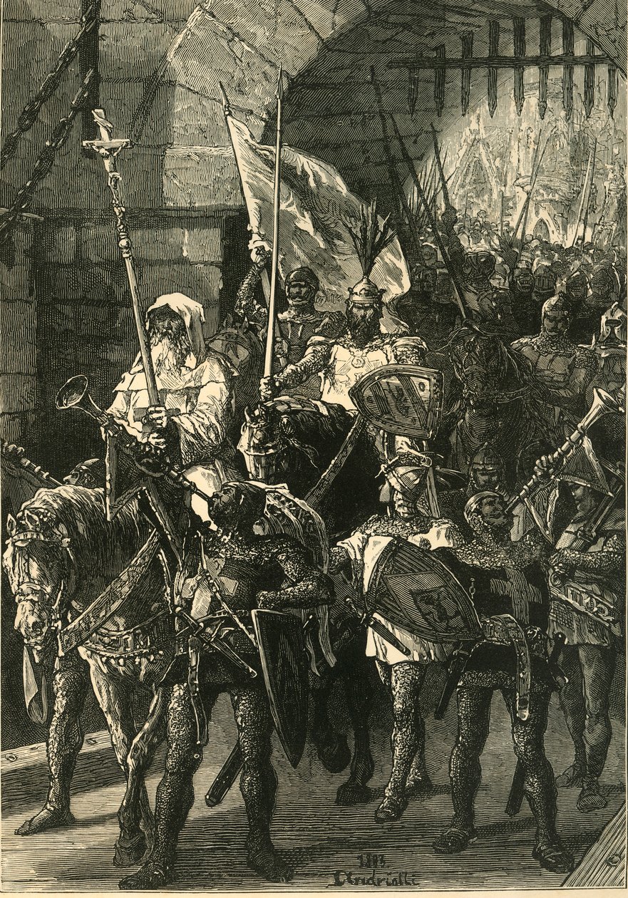 Keresztesek március 12. századában, 1890. alkotó: Unbekannt
