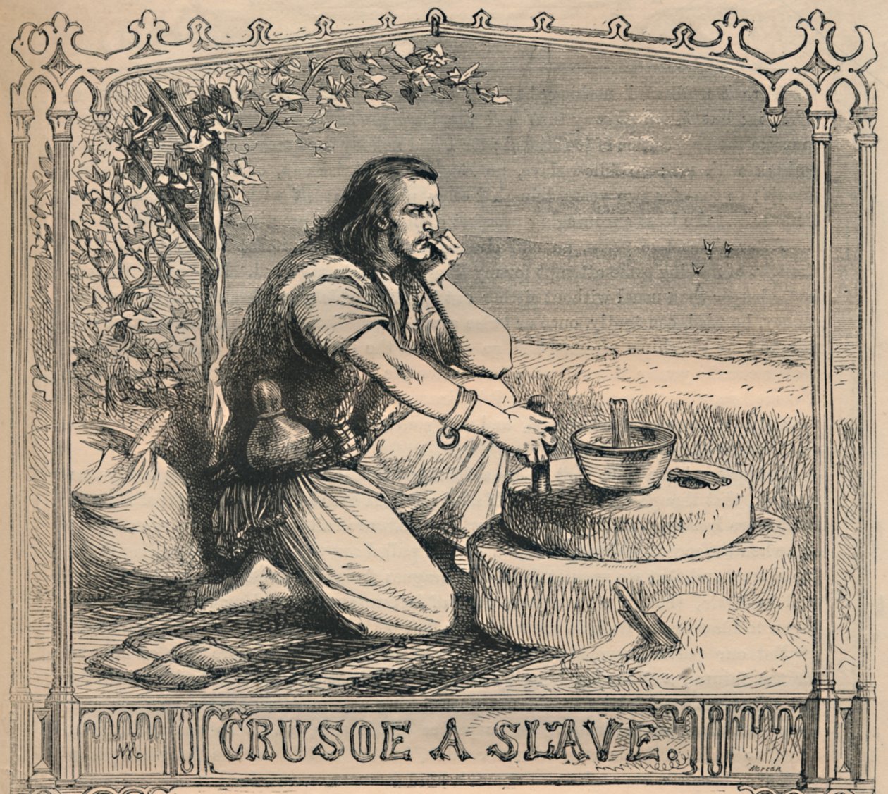 Crusoe A Slave, c1870 alkotó: Unbekannt