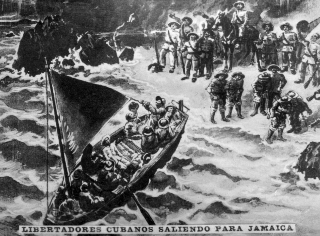 A kubai Libertadorek Jamaicába indulnak, 1987, 1920-as évek alkotó: Unbekannt