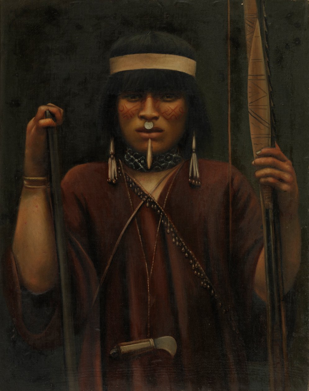 Cunivo indián, kb. 1890-1892. alkotó: Unbekannt