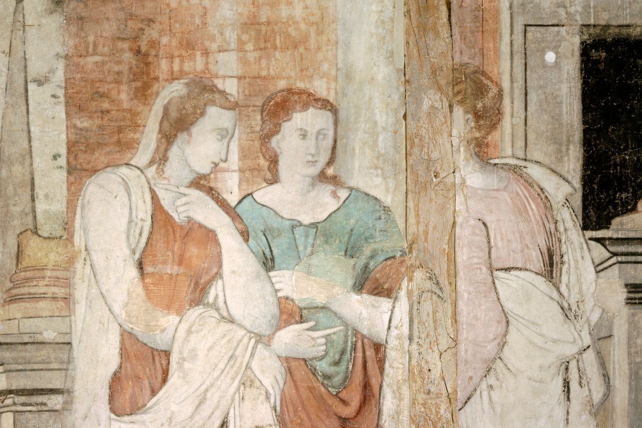 Ámor és Psyche falfestmény, Hill Hall, Theydon Mount, Essex alkotó: Unbekannt