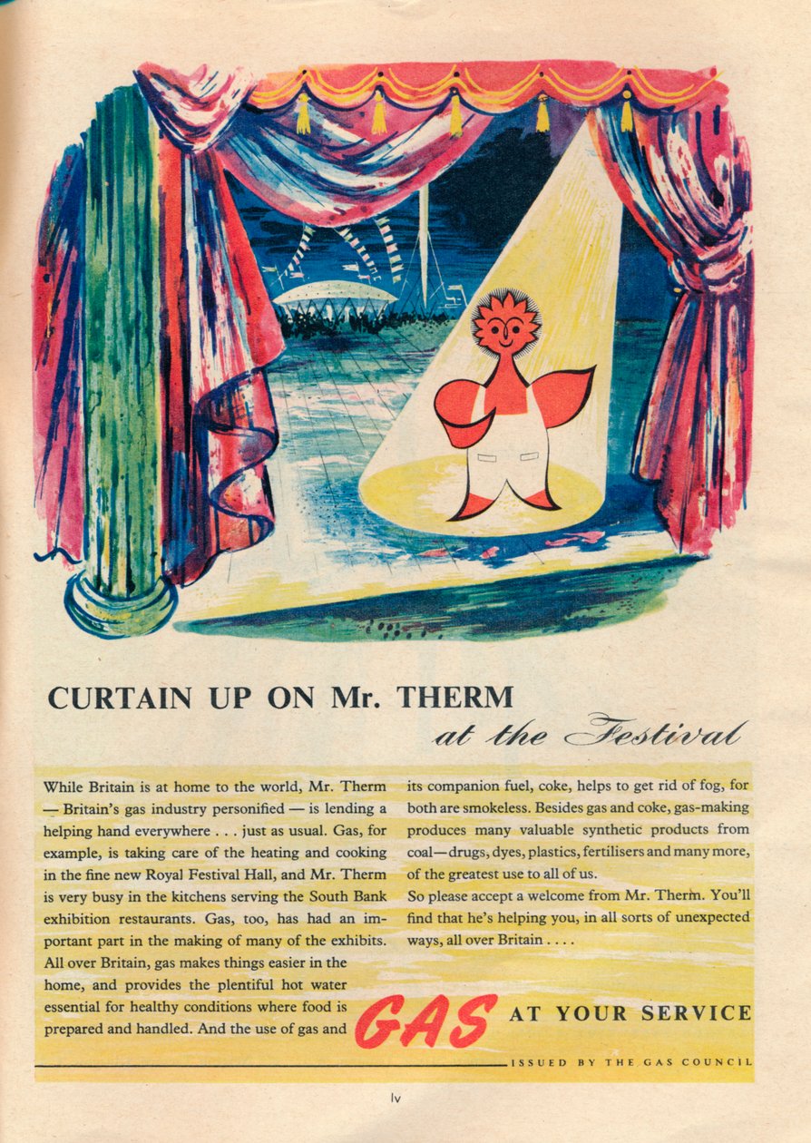 Curtain Up On Mr. Therm, 1951 alkotó: Unbekannt