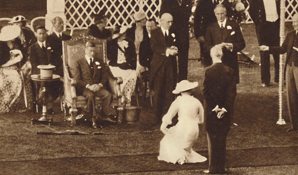 Curtsy To Her King, 1937 alkotó: Unbekannt