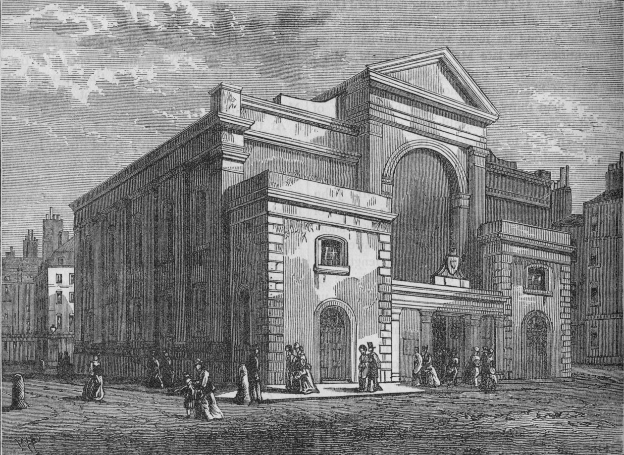 Curzon Chapel, Mayfair, Westminster, London, 1875 1878 alkotó: Unbekannt