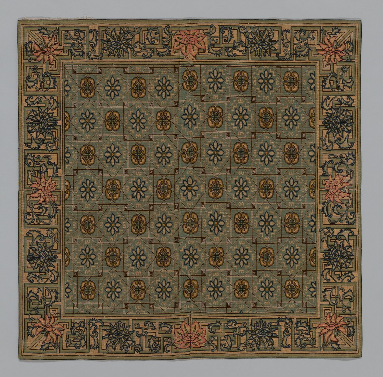 Párnahuzat, Kína, Qing-dinasztia 1644-1911, c. 1900. alkotó: Unbekannt