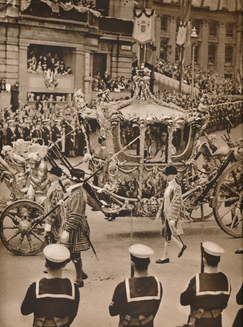 Minden szem cinózusa a körmenetekben: Az állami edző, 1937 alkotó: Unbekannt