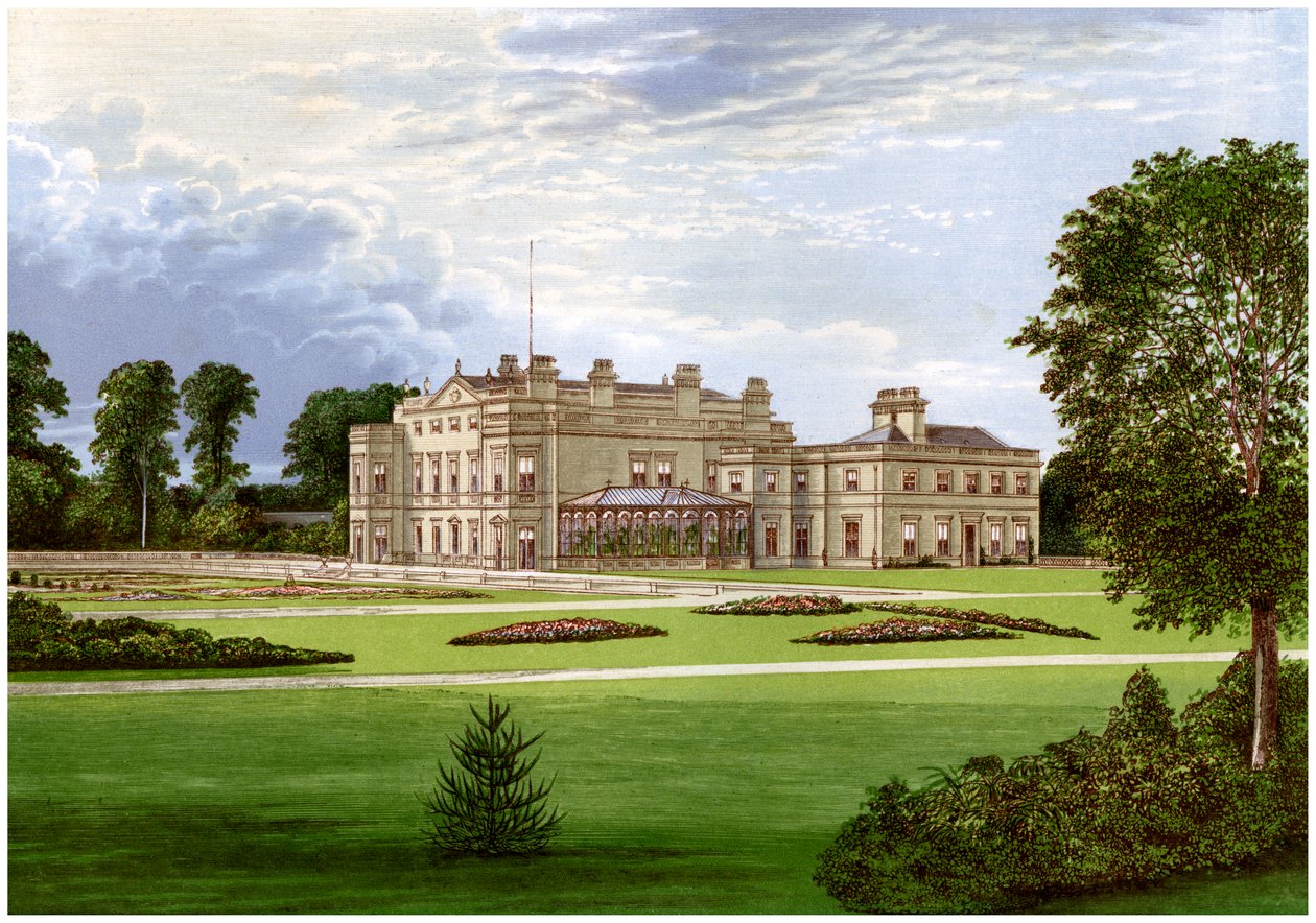Dalton Hall, Beverley közelében, Yorkshire államban, Lord Hotham otthona, 1880 alkotó: Unbekannt