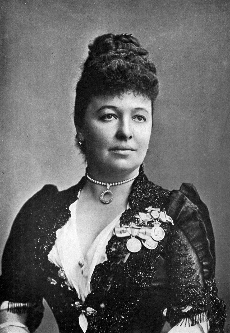 Dame Emma Albani 1852-1930, kanadai operaénekes, 1890 alkotó: Unbekannt