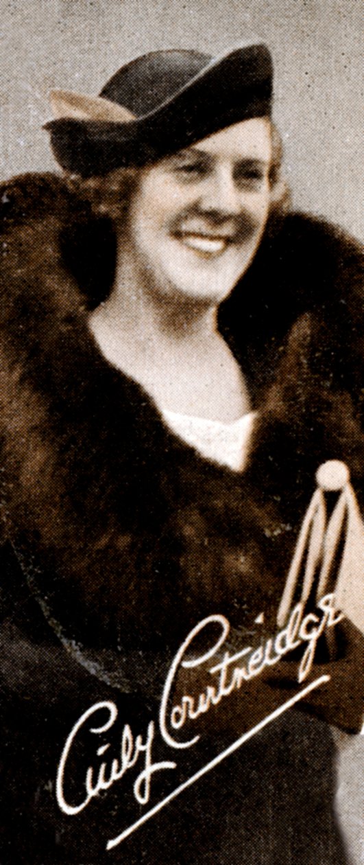 Dame Esmerelda Cicely Courtneidge DBE 1893-1980, angol színésznő és humorista, 1935 alkotó: Unbekannt