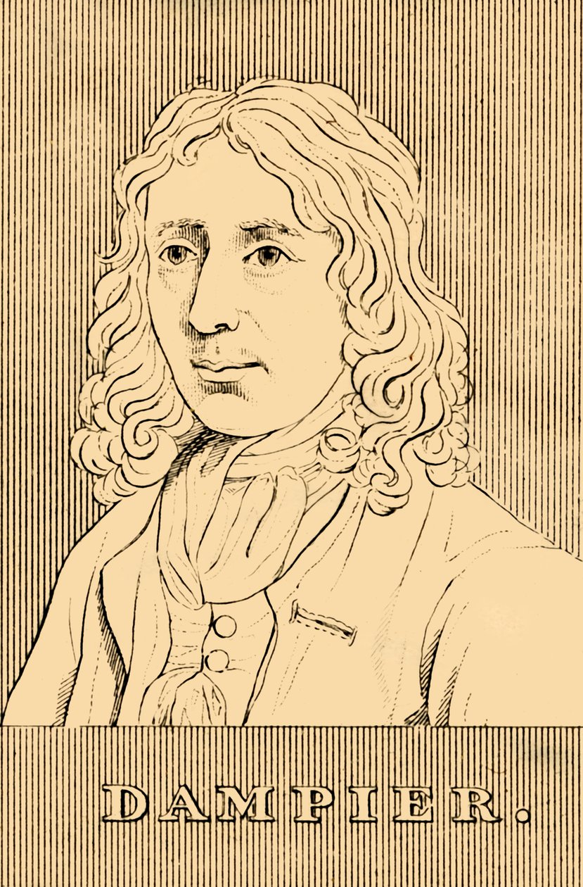 Dampier, 1651-1715, 1830. alkotó: Unbekannt
