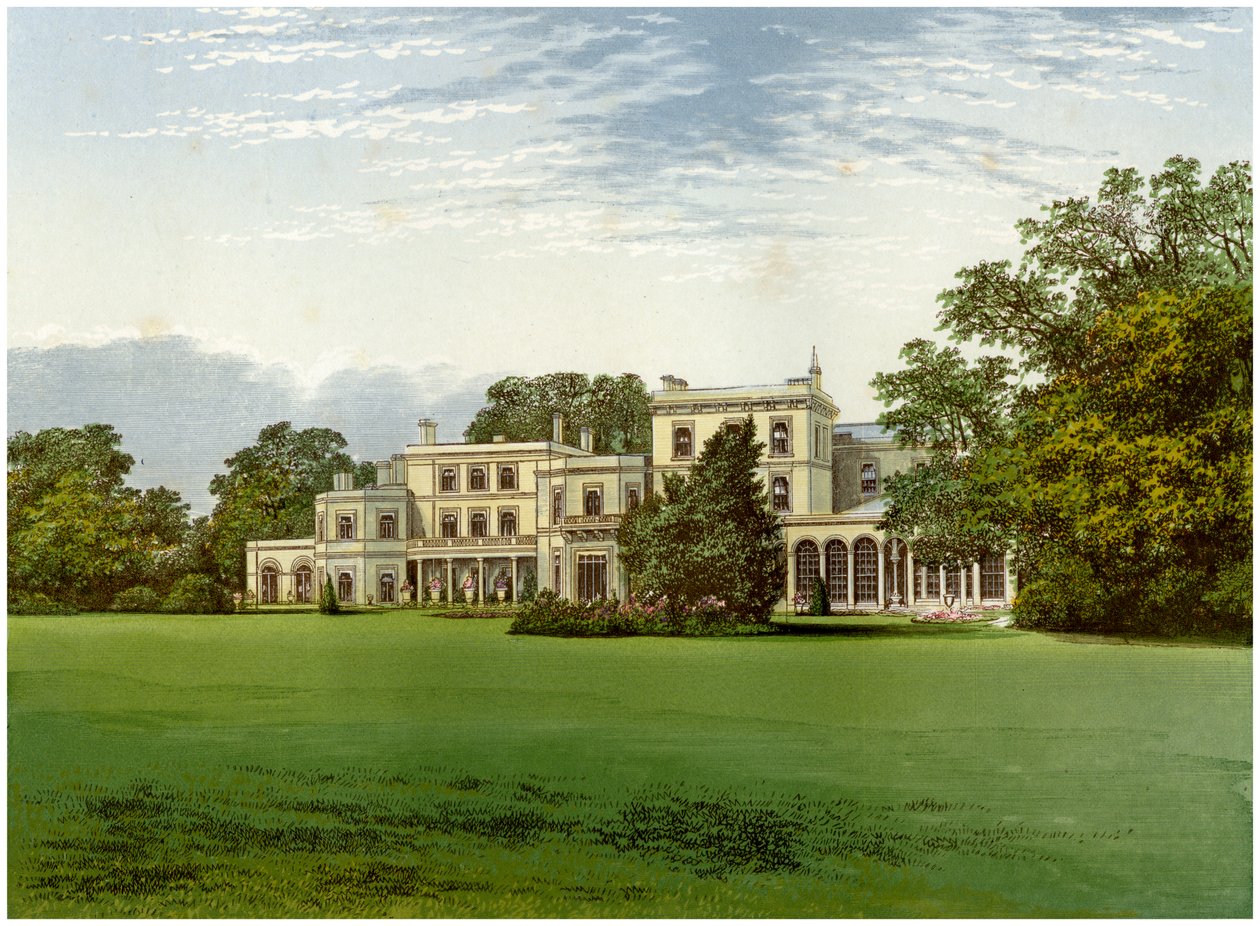 Danesfield House, Buckinghamshire, a Scott-Murray család otthona, 1880 alkotó: Unbekannt