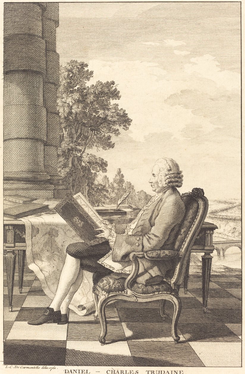 Daniel-Charles Trudaine, c. 1761. alkotó: Unbekannt