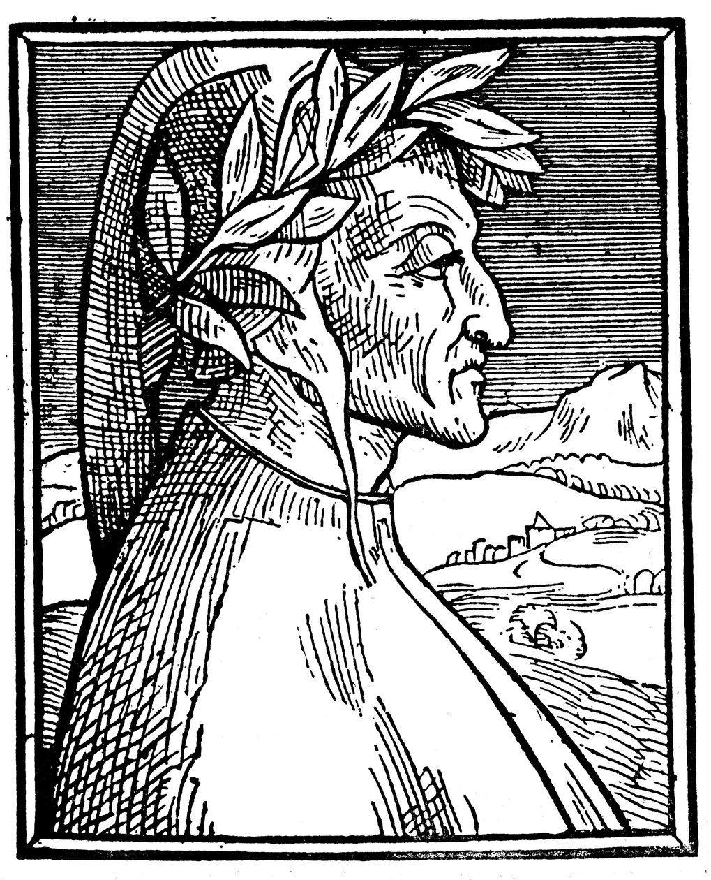 Dante Alighieri 1265-1321, olasz költő, 1521 alkotó: Unbekannt